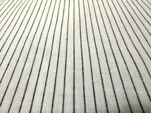 Load image into Gallery viewer, Chambray indigo stripes, Japanese cotton fabric – 115cm Width by the Yard