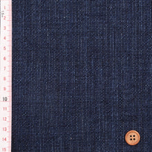 Load image into Gallery viewer, Authentic Japanese Indio and Persimmon-Dyed Dungaree Fabric – Shimo-furi Marbling Pattern – 100% Cotton by the Yard