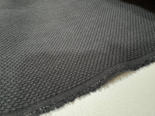 Load image into Gallery viewer, Black Japanese Sashiko Cotton Fabric by the yard – Heavyweight for Martial Arts – 90cm Width