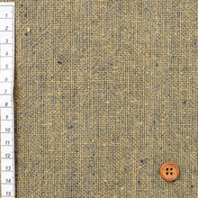 Load image into Gallery viewer, Cambray fabric by the half yard, "Kazahana pomegranate" Japan cotton textile, Indigo fabric
