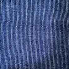 Load image into Gallery viewer, indigo fabric by the yard, Stripe fabric, Suji-tate