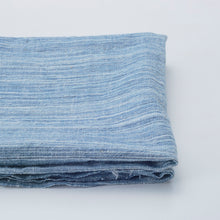 Load image into Gallery viewer, Kon-Hake-Kasuri (dark blue brush dye-patterning), Indigo Kasuri Fabric