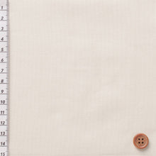 Load image into Gallery viewer, Japanese organic cotton Fabric By the yard, Mr. Yaezo's Plain Weave ecru