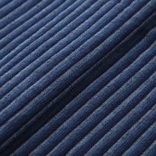 Load image into Gallery viewer, Katsuo Shima – Traditional Japanese Indigo Cotton Fabric with Bonito Stripes – 100cm Width – by the Yard