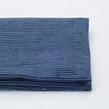 Load image into Gallery viewer, Sendai Stripes – Traditional Japanese Indigo Cotton Fabric – 100cm Width – by the Yard