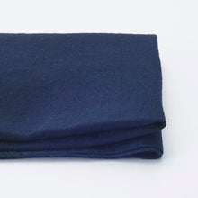 Load image into Gallery viewer, Authentic Japanese Heavyweight Fushi-ori Indigo-Dyed Cotton Fabric – 119cm Width – by the Yard
