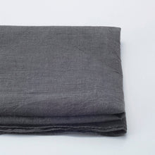 Load image into Gallery viewer, Japanese Cotton Fabric – Fushi-ori Thin Gray – Hand-Dyed Sumizome – by the Yard
