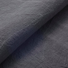 Load image into Gallery viewer, Japanese Cotton Fabric – Fushi-ori Thin Gray – Hand-Dyed Sumizome – by the Yard