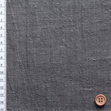 Load image into Gallery viewer, Japanese Cotton Fabric – Fushi-ori Thin Gray – Hand-Dyed Sumizome – by the Yard