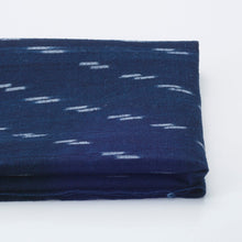 Load image into Gallery viewer, indigo kasuri fabric by the yard, Cotton fabric, Japanese fabric, Suiden(paddy field)