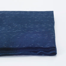 Load image into Gallery viewer, Indigo kasuri fabric by the yard, Kosame-Shima(drizzle stripes)