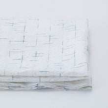 Load image into Gallery viewer, Japanese Ikat Fabric by the yard – Midare Kasuri Cotton – 119cm Width – Traditional Indigo Weave