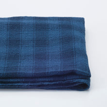 Load image into Gallery viewer, Japanese checkered fabric, Yarn dyed fabric, Ryokomochi-koushi (Double Checkered)