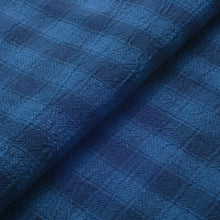 Load image into Gallery viewer, Japanese checkered fabric, Yarn dyed fabric, Ryokomochi-koushi (Double Checkered)