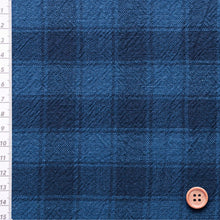 Load image into Gallery viewer, Japanese checkered fabric, Yarn dyed fabric, Ryokomochi-koushi (Double Checkered)