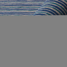Load image into Gallery viewer, Cotton stripe fabric by the yard, Yarn dyed fabric, Koiki (fashionable)-shima, Indigo Fabric