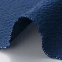 Load image into Gallery viewer, Japanese Seersucker Fabric – Awa Indigo Navy Blue | 100% Cotton | Lightweight & Breathable | Sold by the Yard