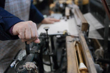 Load image into Gallery viewer, Light cotton fabric by the yard, Japanese fabric, Ise cotton ecru