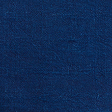 Load image into Gallery viewer, Fuuai Indigo Japanese Cotton Fabric – Thick Textured Weave – 100cm Width – by the Yard