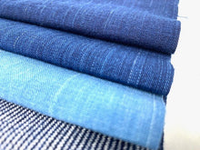 Load image into Gallery viewer, Indigo fabrics 10 pieces of Matsusaka cotton for patchwork