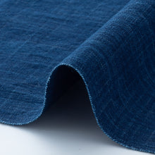 Load image into Gallery viewer, Authentic Japanese Indigo Fabric – Matsusaka Cotton, Hand-Dyed, Sold by the Half Yard