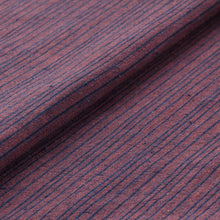 Load image into Gallery viewer, Vermillion fabric by the yard, Ichi-yon (fourteen) stripes Alternative
