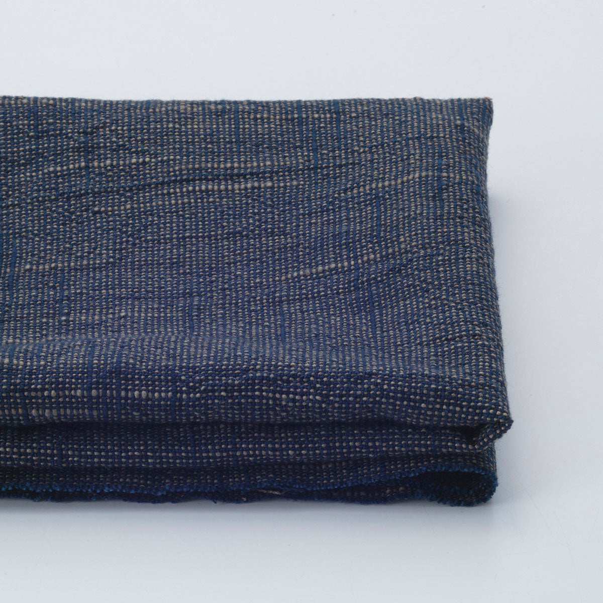 Japanese Indigo Cotton Fabric Thick Chambray Fushi-Marbled – Yard pattern | BANSYO