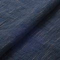 Japanese Indigo Cotton Fabric Thick Chambray Fushi-Marbled – Yard close up | BANSYO