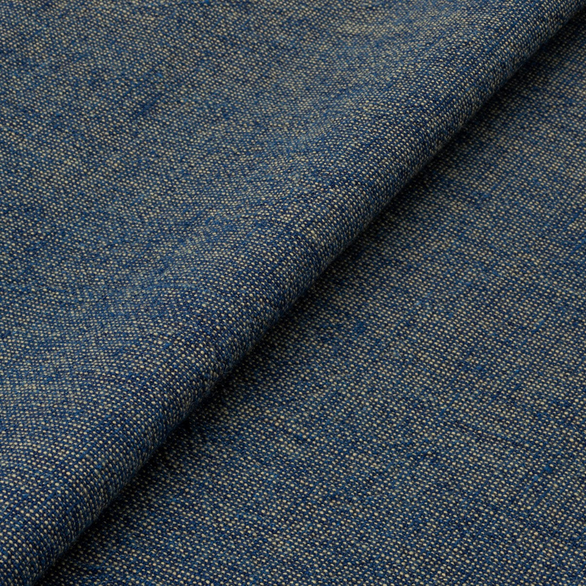 Dungaree fabric by the yard, Shimo-furi (marbling) pomegranate
