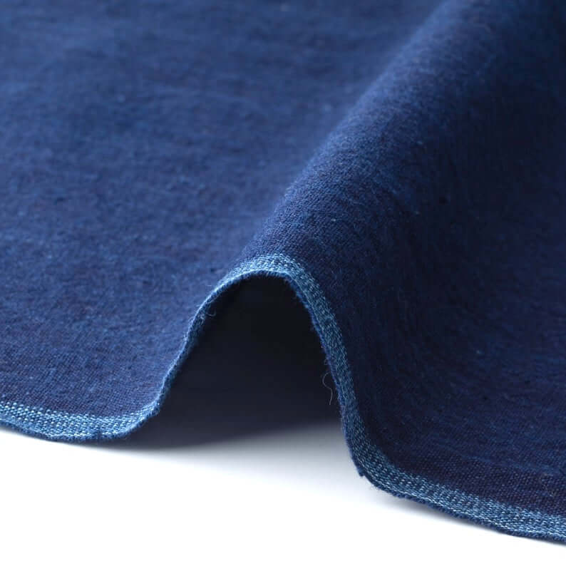 Japanese Premium fabric Alternative Fushi-ori with blue selvage product image | BANSYO