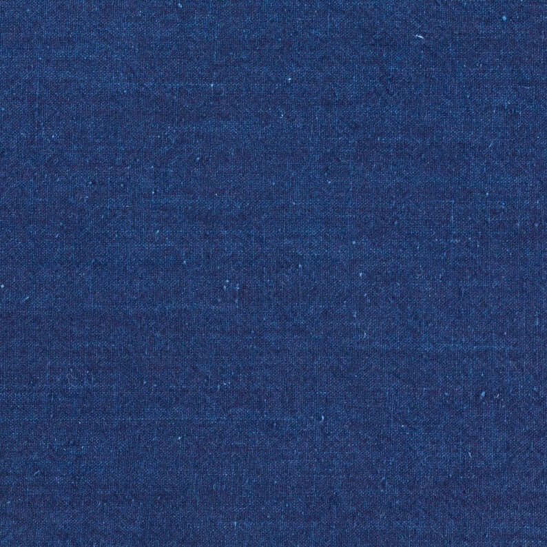 Japanese Premium fabric Alternative Fushi-ori with blue selvage close up fabric pattern | BANSYO