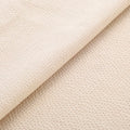 Japanese Indigo Cotton Seersucker light Fabric Awa Eggshell – Yard close up | BANSYO