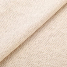 Load image into Gallery viewer, Japanese Seersucker Fabric – Awa Indigo Eggshell | 100% Cotton | Lightweight &amp; Breathable | Sold by the Yard
