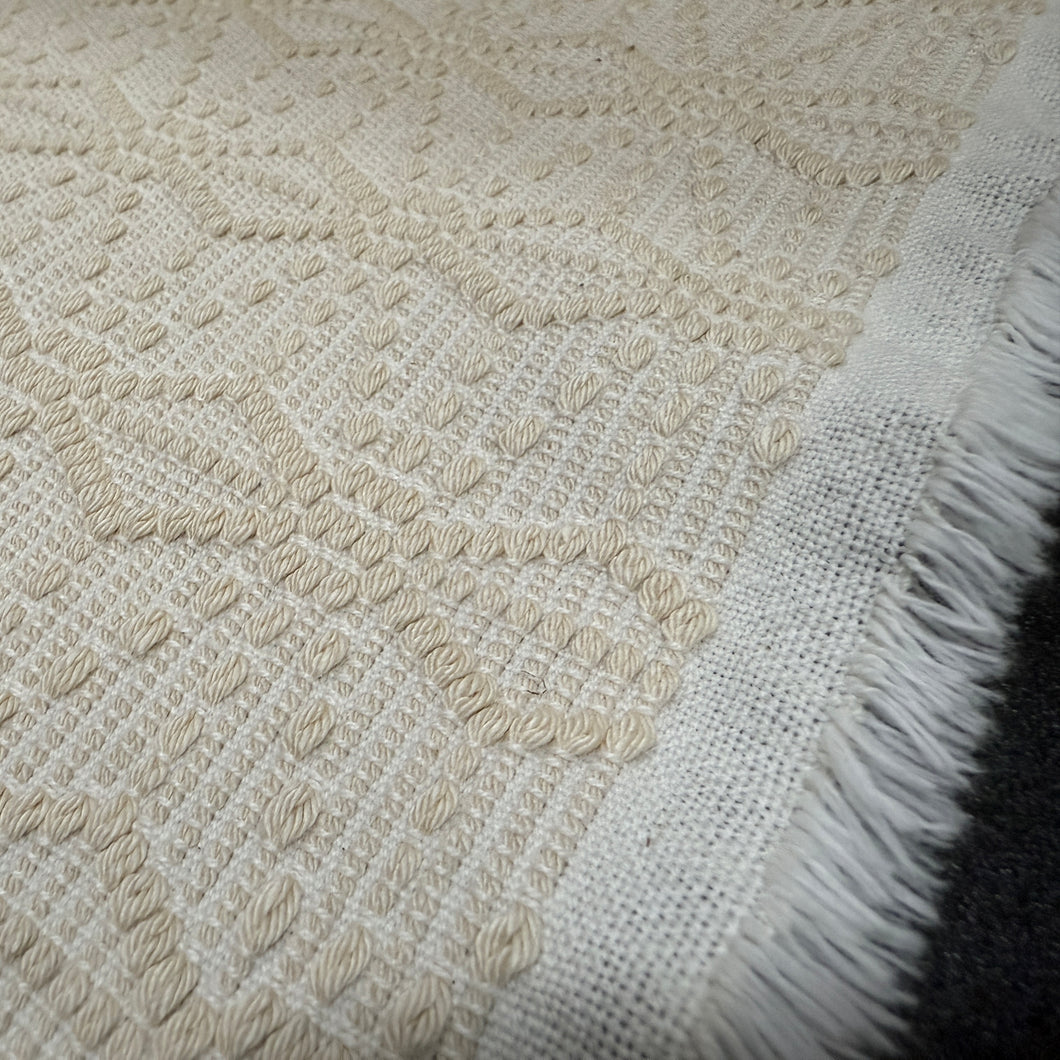 Sashiko fabric with hemp leaf pattern, Thick fabrick, Japan kendo, Japan judo, High quality fabric