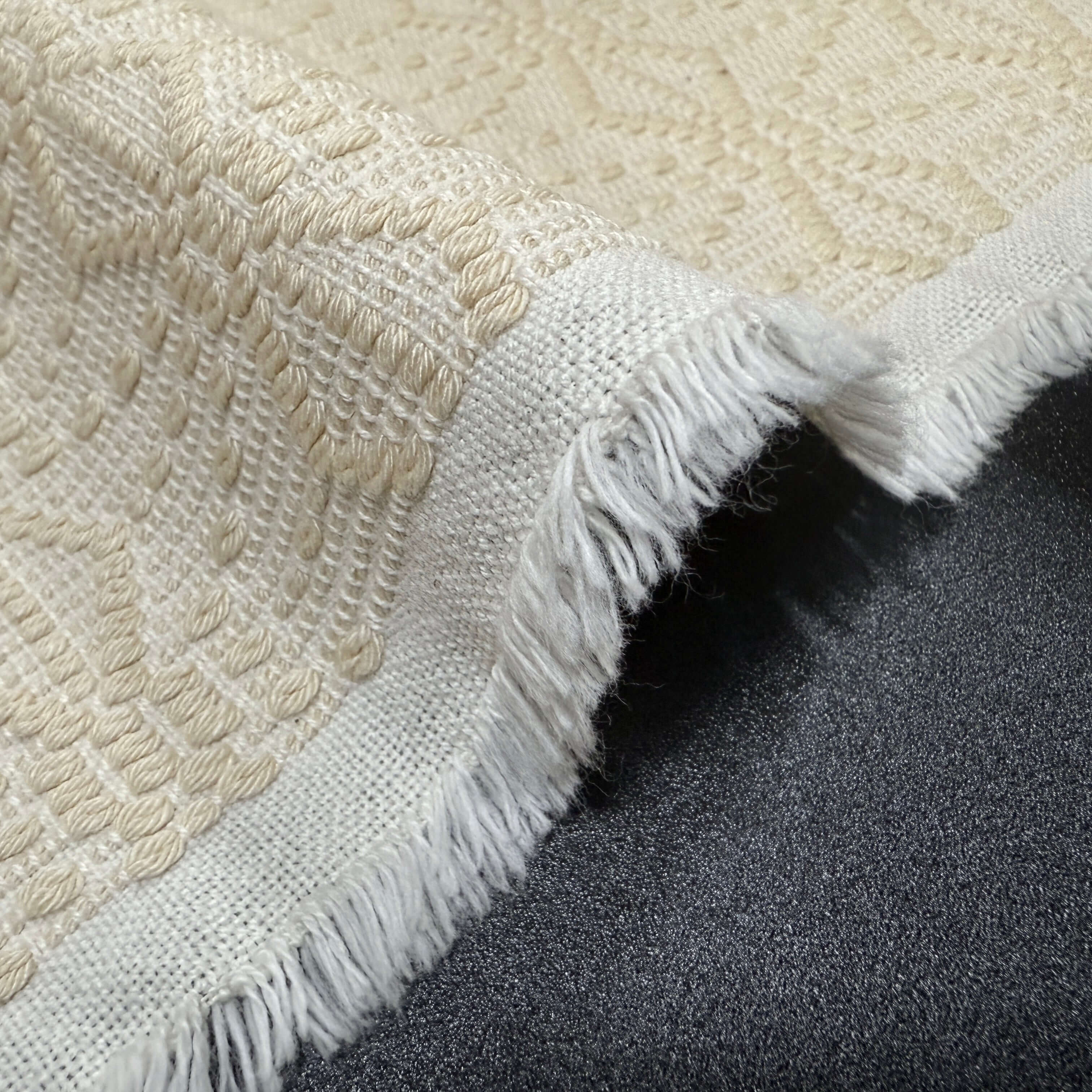 Japanese Sashiko fabric with hemp leaf pattern for Judo texture | BANSYO