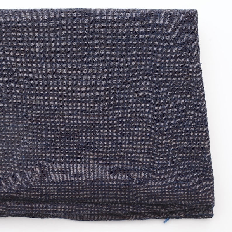 Japanese Indigo Cotton Fabric Dyed Dungaree Shimo-furi Marbling – Yard pattern | BANSYO