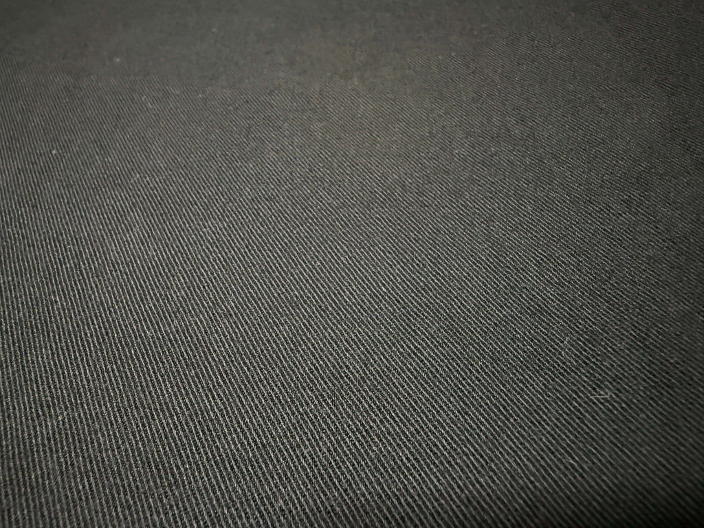 Japanese cotton selvage dungaree fabric by the yard close up | BANSYO