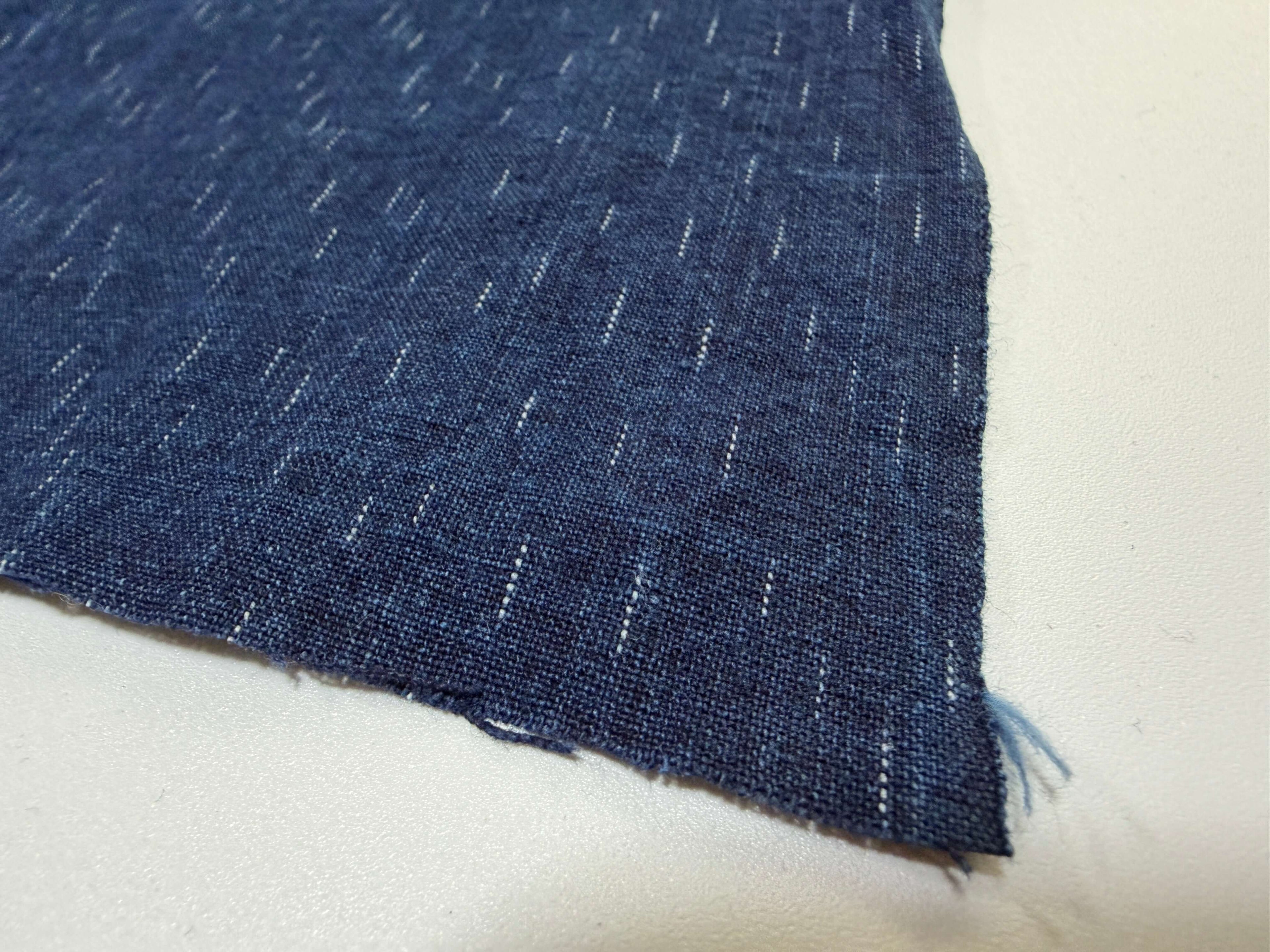 Japanese indigo fabric chiri kasuri cotton fabric by the yard fabric pattern | BANSYO