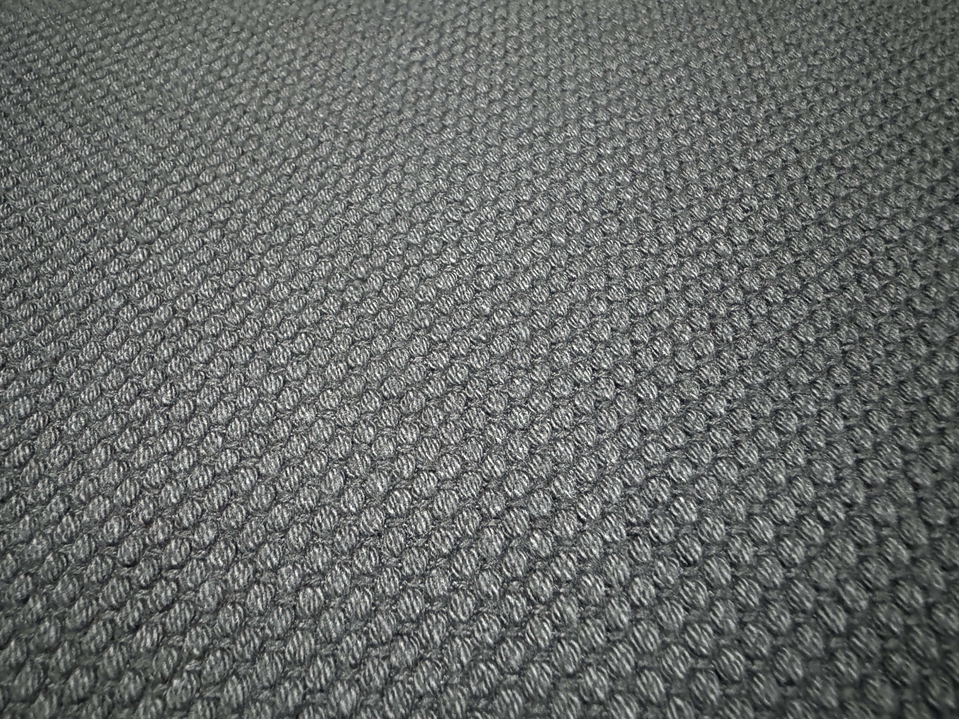 Japanese Sashiko Cotton Heavy Fabric 90cm Black by the yard close up | BANSYO