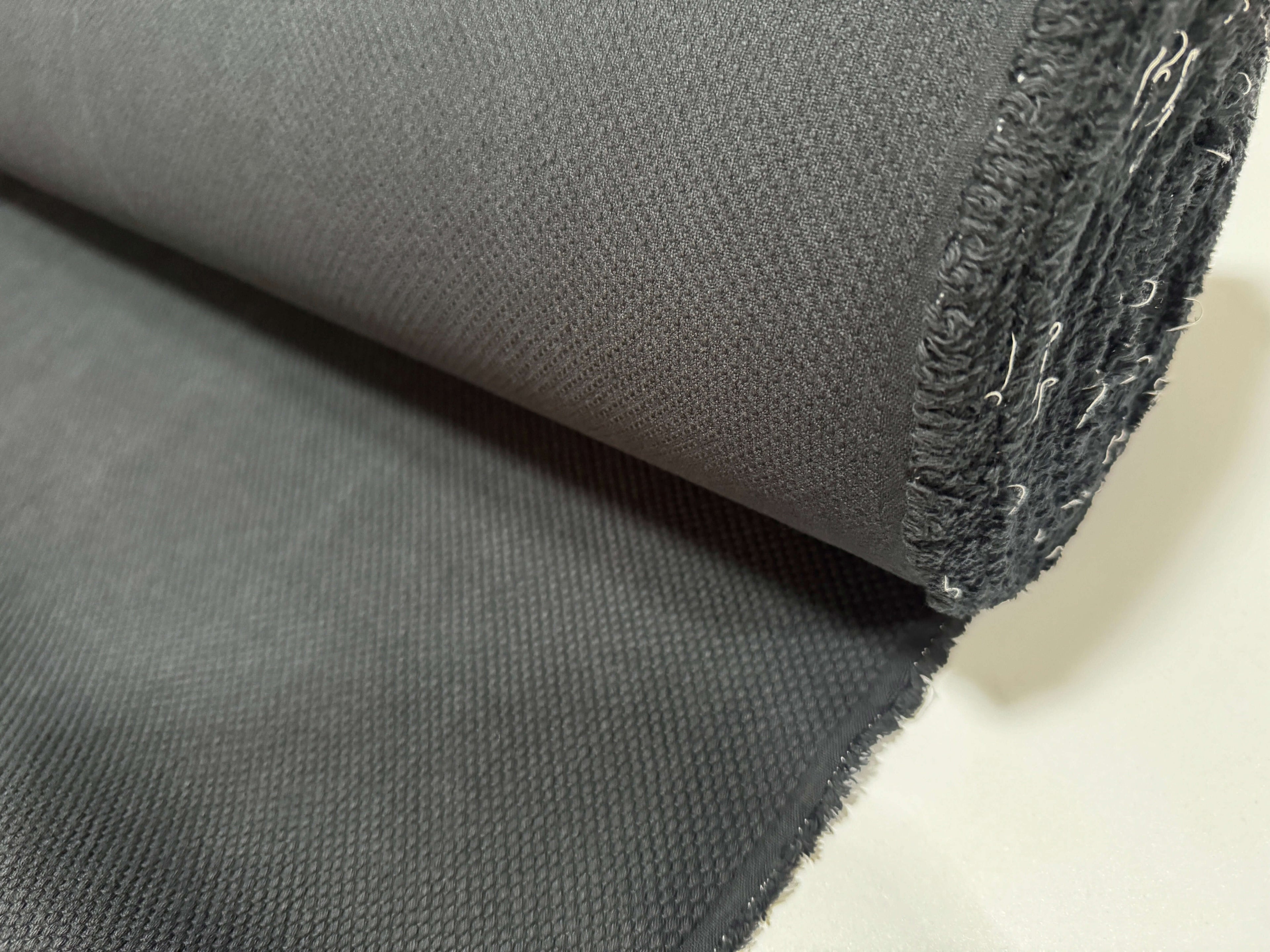 Japanese Sashiko Cotton Heavy Fabric 90cm Black by the yard product image | BANSYO