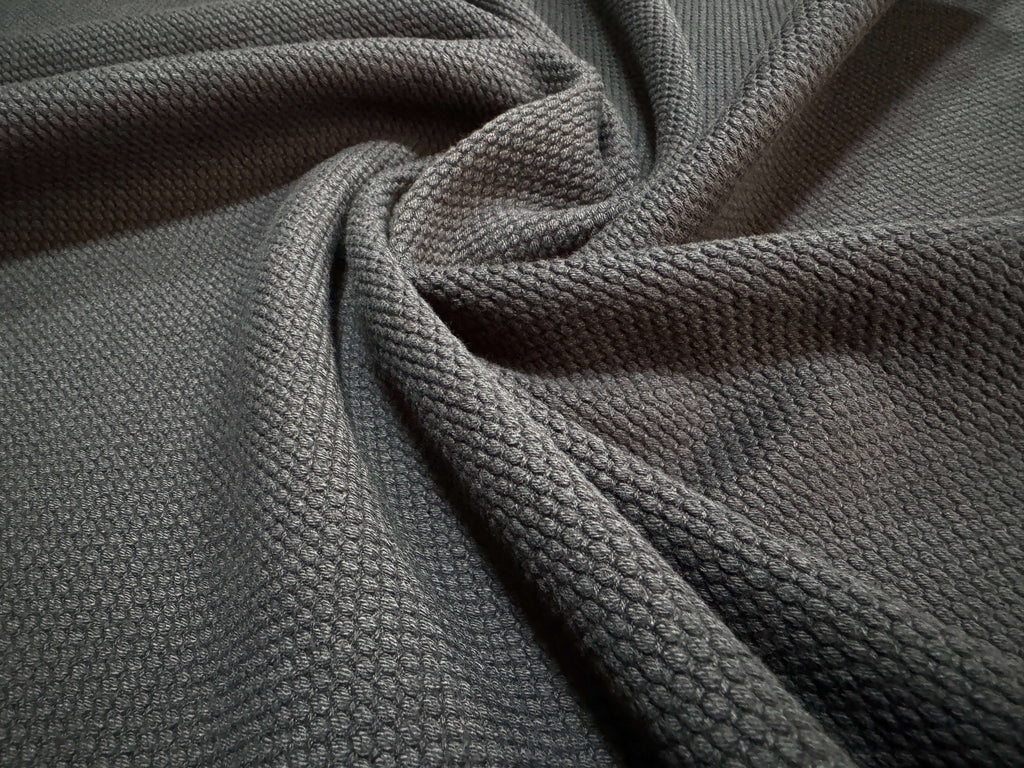 Japanese Sashiko Cotton Heavy Fabric 90cm Black by the yard detail | BANSYO
