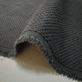 Japanese Sashiko Cotton Heavy Fabric 90cm Black by the yard product image | BANSYO