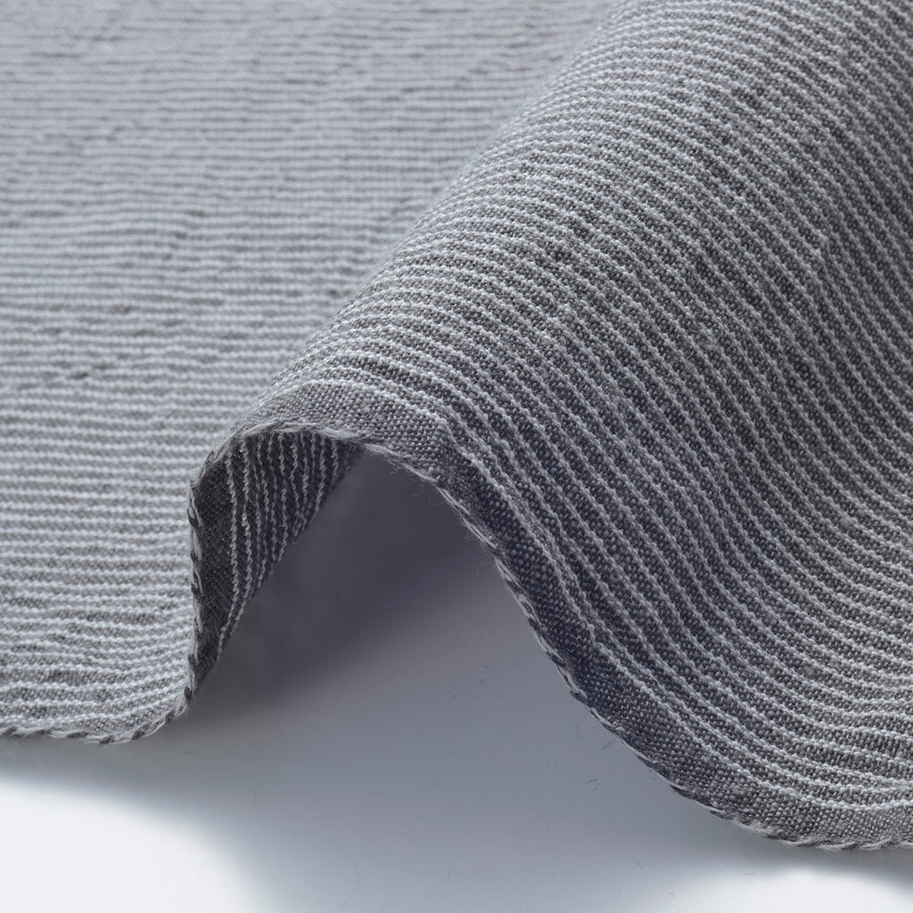 Japanese Indigo and Charcoal Fabric Daimyo Stripe 120cm – Yard