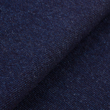 Load image into Gallery viewer, Rare! Indigo Cotton Knit Fabric by half-yard, Japanese aizome cotton knit 12 oz

