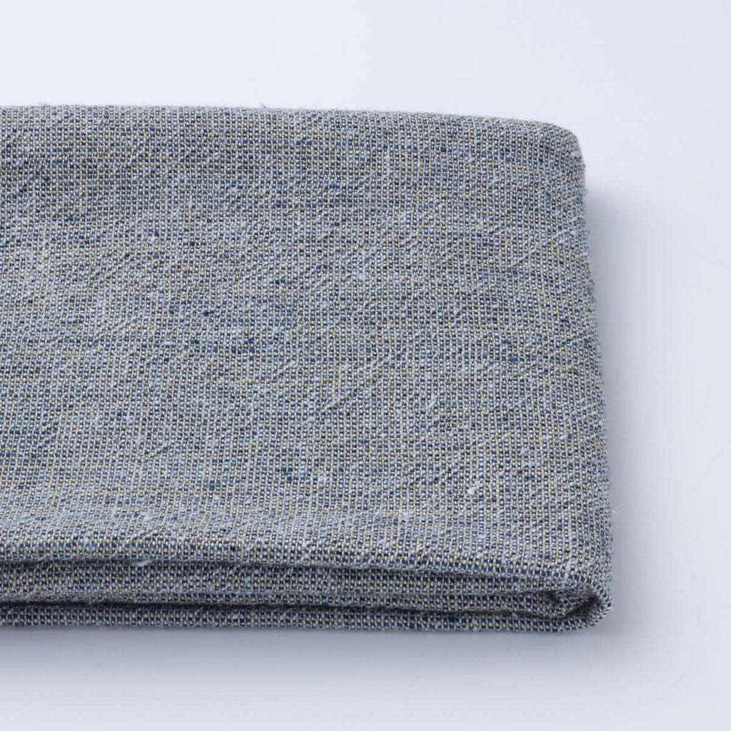 Japanese Indigo cotton fabric Cambray Kazahana - half yard product image | BANSYO
