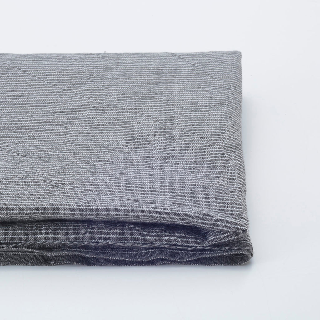 Japanese Indigo and Charcoal Fabric Daimyo Stripe 120cm – Yard