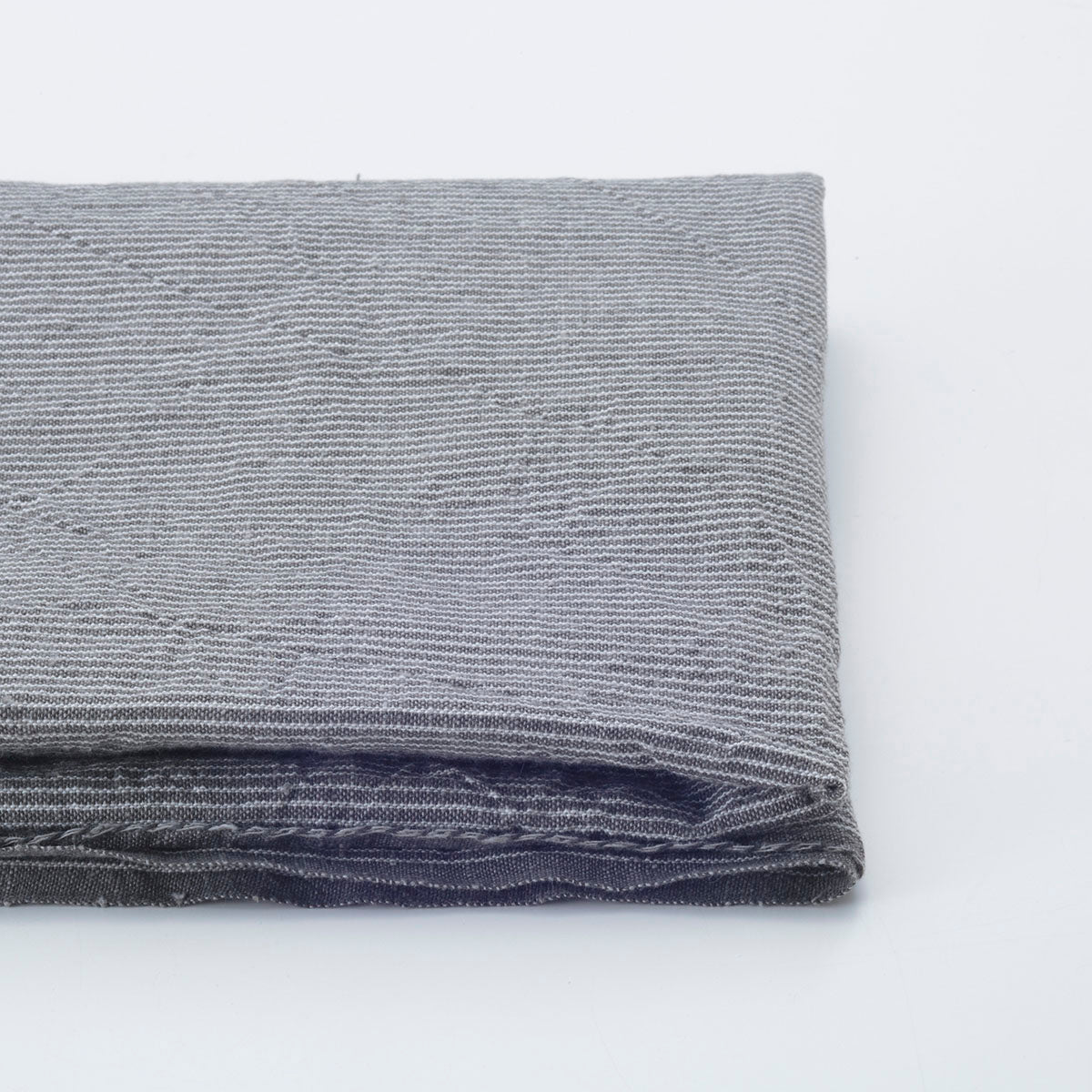 Japanese Indigo and Charcoal Fabric Daimyo Stripe 120cm – Yard