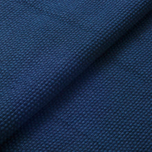 Load image into Gallery viewer, Authentic Japanese Indigo Sashiko Fabric – Kendo Sashi-ori Weave – Heavyweight Cotton by the Yard
