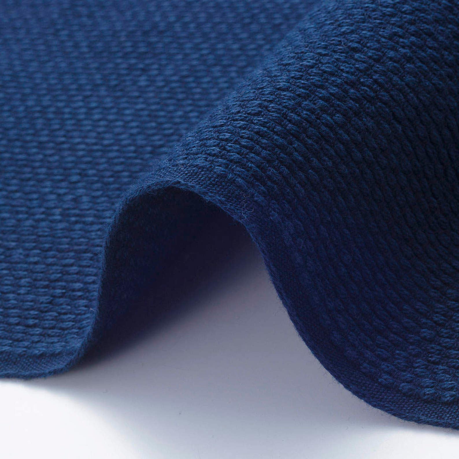 Japanese Indigo Heavy Cotton Sashiko Fabric Kendo Sashi-ori – Yard detail | BANSYO