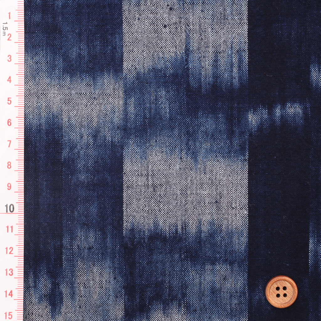 Japanese Premium kasuri fabric Waterfall dye pattern – yard texitle | BANSYO
